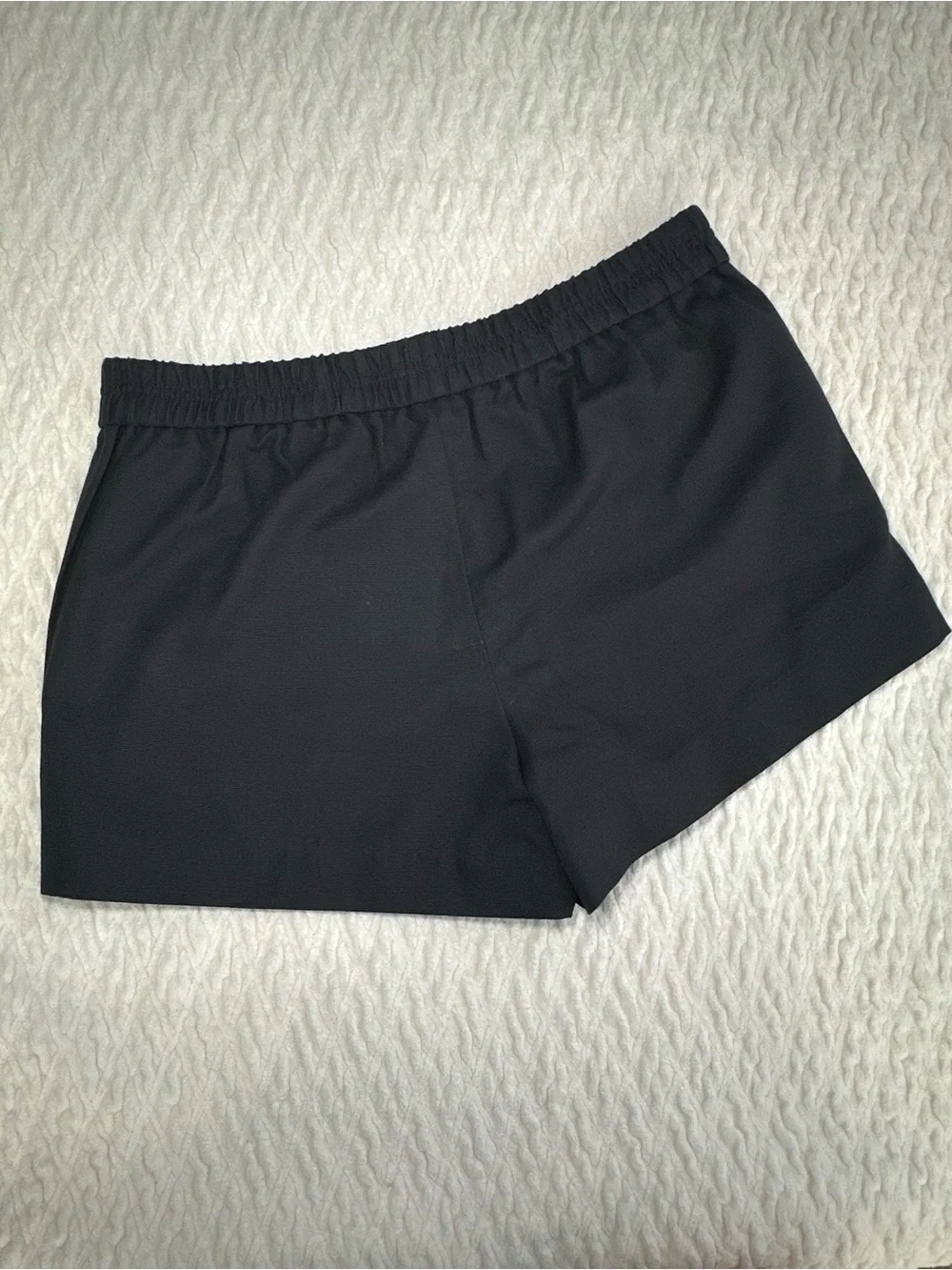 J. Crew Black Athletic Elastic-Waist Shorts